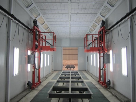 Professional Floor Conveyor Coating Line Superior Finish Quality Seamless Operation