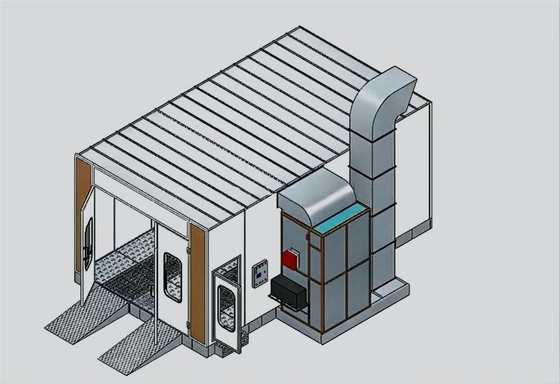 Superior Capacity Ventilation With High-Performance Automotive Spray Booth for Precision Painting