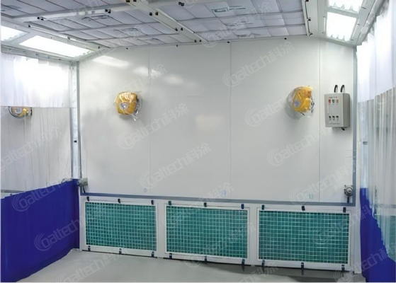 Customizable Portable Paint Prep Station Room Tailored Layouts Prep Station Body Shop White