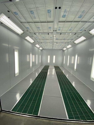 380V Industrial Automotive Paint Booth Mobile Auto Paint Booth With LED Lights