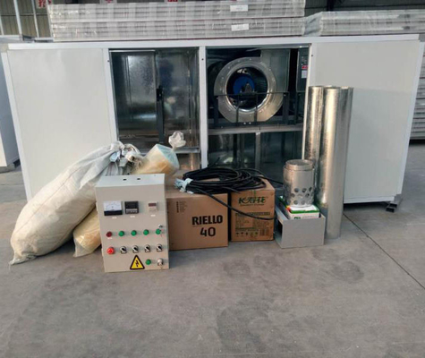 380V Industrial Automotive Paint Booth Mobile Auto Paint Booth With LED Lights