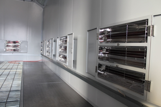 Environmentally-Friendly Car Paint Auto Baking Spray Booth with Electric Heating