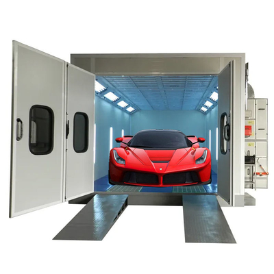 IR Energy Vehicle Paint Booth White Spray Bake Car Paint Room