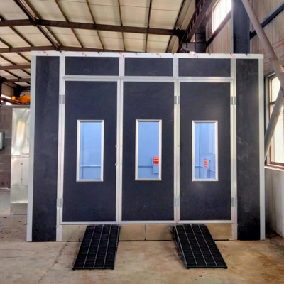 Baking Auto Body Spray Booth PLC Control Car Paint Powder Spray Booth