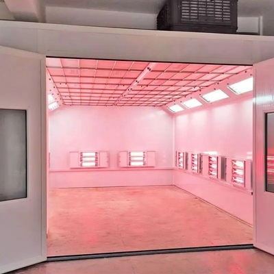CE 220V Automotive Spray Booths Automotive Paint Booth 7000 X 5250 X 3430mm
