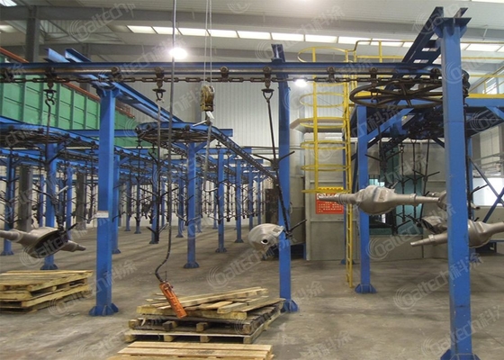 Customized Overhead Conveyor Coating Line For Heavy-Duty Products