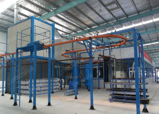 Customized Overhead Conveyor Coating Line For Heavy-Duty Products