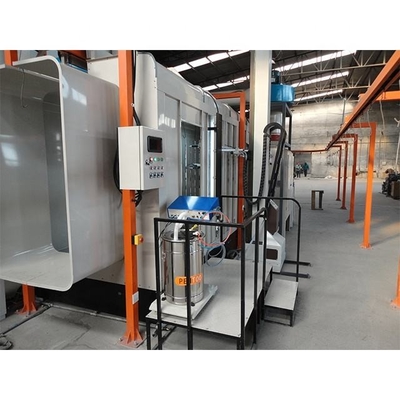 Robust Overhead Conveyor Vertical Powder Coating Line  Conveyor Paint Line For Consistent Coating