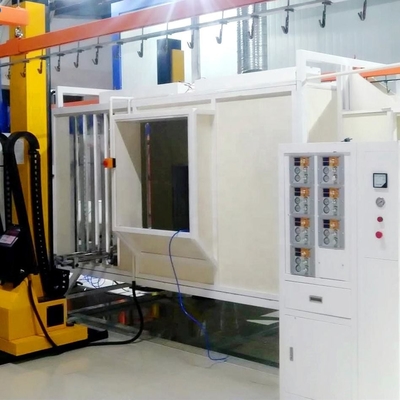 Robust Overhead Conveyor Vertical Powder Coating Line  Conveyor Paint Line For Consistent Coating