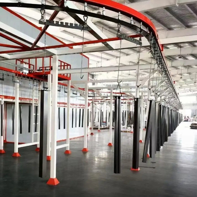 Precise Coating Powder Coating Conveyor Powder Coating Paint Lines Systems