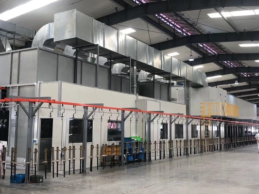 Precise Coating Powder Coating Conveyor Powder Coating Paint Lines Systems