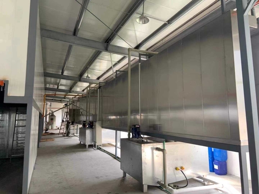 Motor Overhead Conveyor Line Tech Coating Solutions Paint Line Conveyor For Medium Weight Products