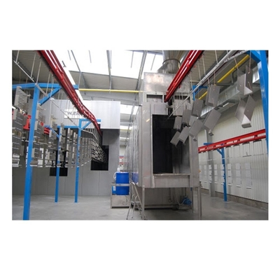 Coat Diverse Powder Coating Conveyor Systems Automated Paint Line Versatile Overhead Conveyor Coating Line