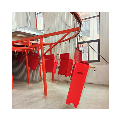 Flawless Protection Specialized Overhead Conveyor Powder Coating Conveyor For Intricate Products