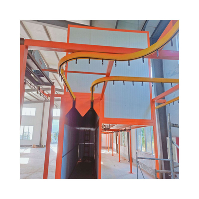 Flawless Protection Specialized Overhead Conveyor Powder Coating Conveyor For Intricate Products