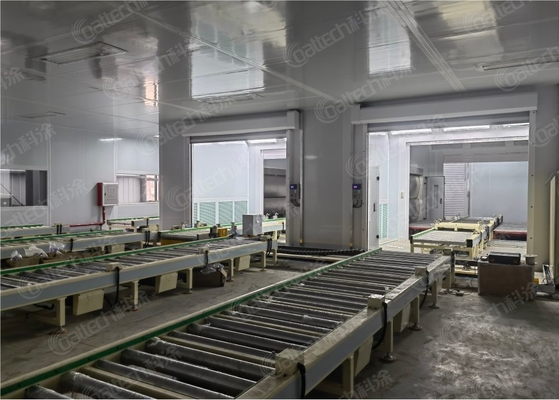 Roller Coating Line Automated Coating System for Automotive Wheels and Turntables