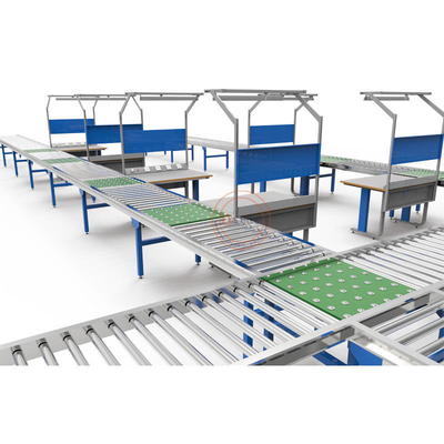 PLC Controlled Roller Coating Line for Automotive Wheel and Turntable Applications