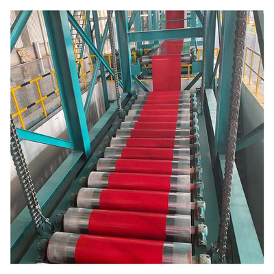 High Performance Roller Coating Line System For Regular Workpieces