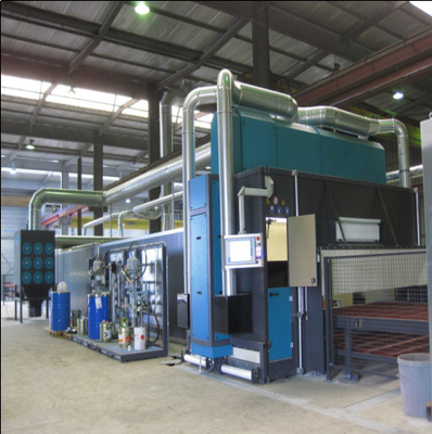 Precision Roller Clear Coat Spray Paint Line Powder Coating 1-20m/Min