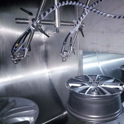 Automated Roller Coating Line With Accumulation System For Medium Volume Workpieces