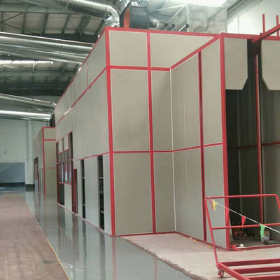 Automated Roller Coating Line With Accumulation System For Medium Volume Workpieces