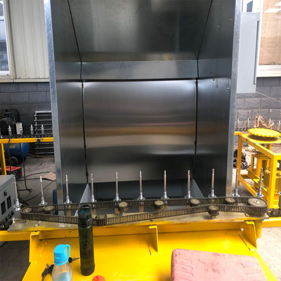 Automobile Wheels Roller Coating Line Powder Coating Line Turntables With Stepless Speed Adjustment