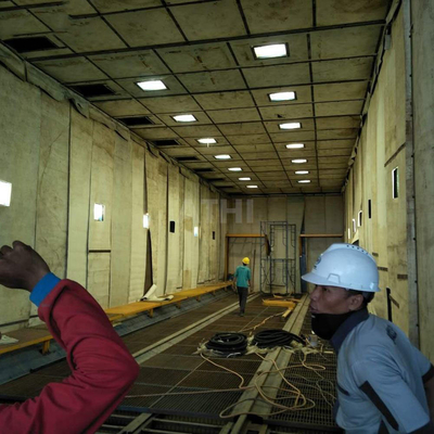 Customized 220V Floor Rail Coating Line Industrial Coating For Heavy Workpieces