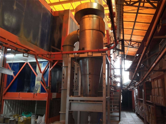 Customizable Floor Rail Coating Line Room Structures For Superior Finishes