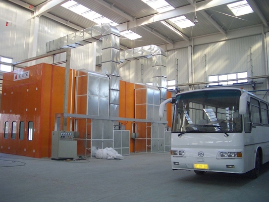 Industrial Grade Spray Booth with Front Door and Working Doors for Sturdy Construction