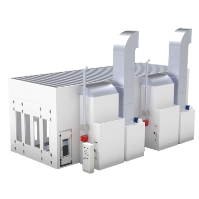 Industrial Spray Booth with Front and Working Doors for Precise Painting Spray Booth