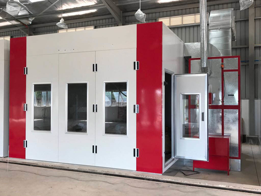 Precision Painting Made Easy with Evenly Distributed Lighting in Our Spray Booth
