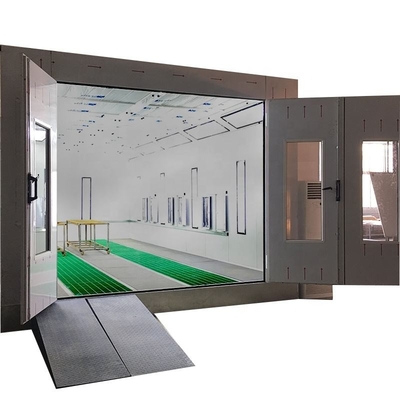 Customizable Paint Booth Paint Auto Body Paint Booth For Safety Efficiency 15000 × 5000 × 5000 Mm