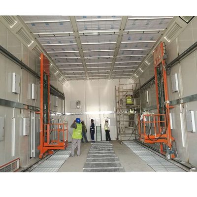 Customizable Collapsible Spray Booth High Power Capacity Paint Booth Equipment
