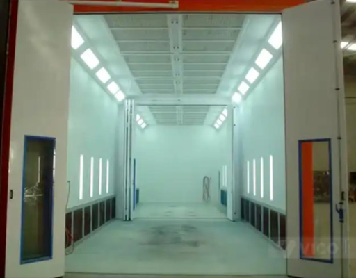 Customizable Electronic Control Indoor Paint Booth High Power Capacity Indoor Paint Booth