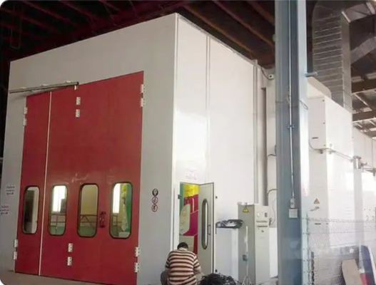 Customizable Electronic Control Indoor Paint Booth High Power Capacity Indoor Paint Booth