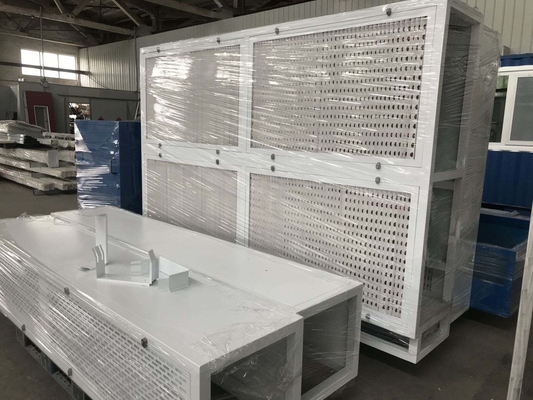Mobile Compact Container Spray Booth Garage Spray Booth With Air Inlet And Exhaust Filter