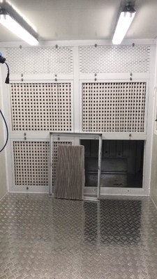 Convenient and Versatile Mobile Container Spray Booth for Auto Maintenance Services