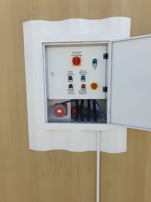 Customizable Electric Mobile Container Spray Booth Container Paint Booth For Flexible Maintenance
