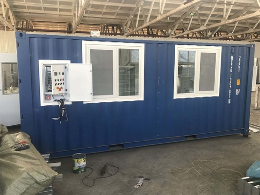 Easy To Assemble Mobile Container Spray Booth Convenient Standard Spray Booth For Auto Repairs