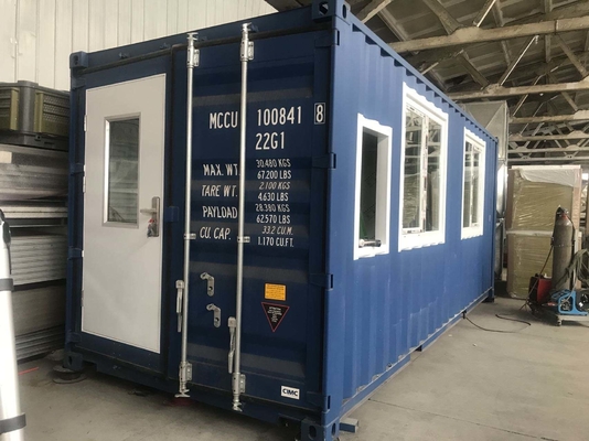 Easy To Assemble Mobile Container Spray Booth Convenient Standard Spray Booth For Auto Repairs