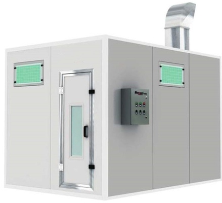 Customizable Paint Mixing Room for Enhanced Workflow Efficiency