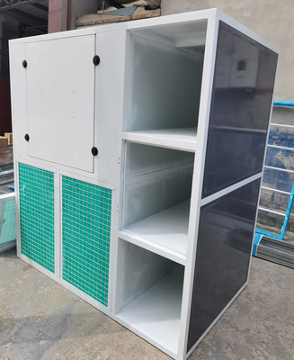 Customizable Paint Mixing Room for Enhanced Workflow Efficiency
