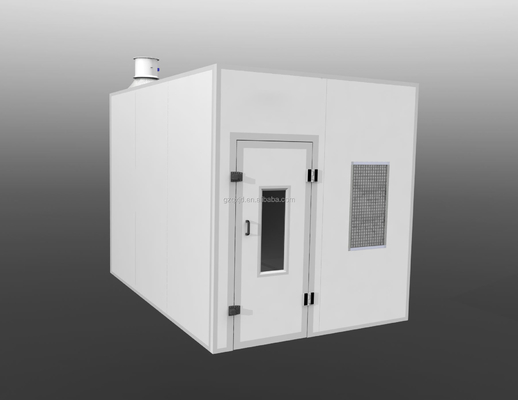 Customizable Paint Mixing Room for Precise Paint Preparation in Auto Body Shop
