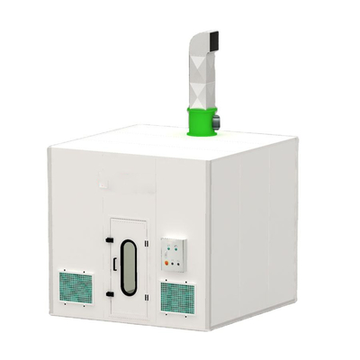 Safe and Clean Paint Mixing Room with Advanced Ventilation for Portable and Versatile