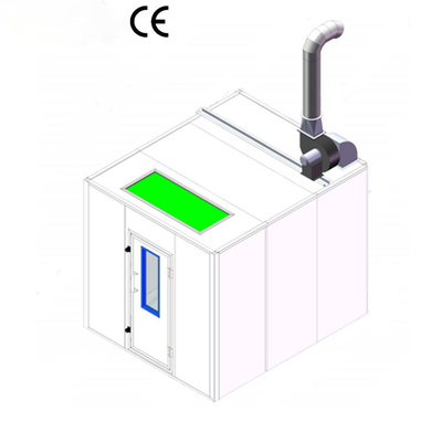 Metal Sheld Fireproof Paint Mixing Room Paint Mixing Booth Ventilation System  For Preparation