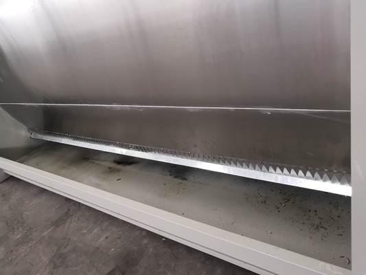Efficient Water Curtain Cabinet for a Cleaner Spray Painting Environment