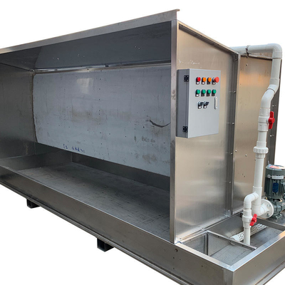 High-Performance Water Curtain Cabinet for Spray Painting Facilities