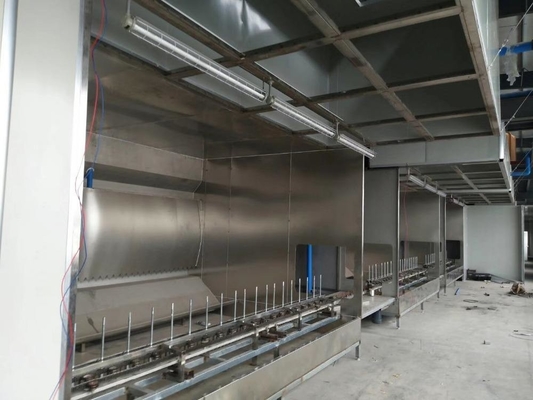 Robust Water Curtain Cabinet for Improved Spray Paint Facility Safety