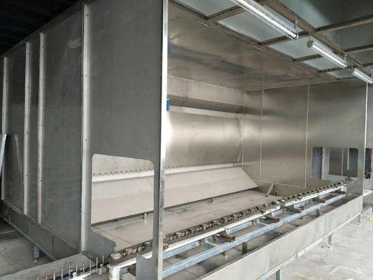 Robust Water Curtain Cabinet for Improved Spray Paint Facility Safety