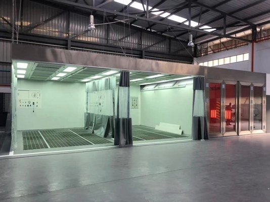 Versatile Portable Auto Body Prep Station 2.4T Prep Deck Paint Booth For Various Vehicle